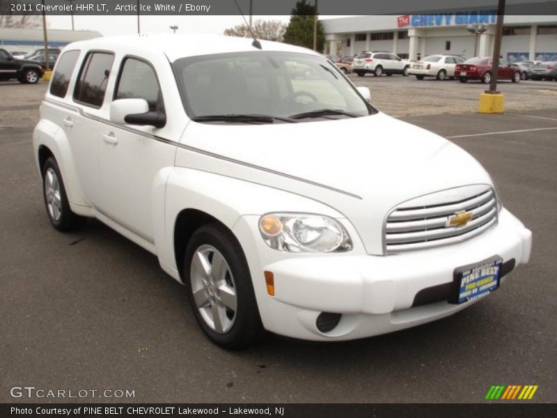 Arctic Ice White / Ebony 2011 Chevrolet HHR LT