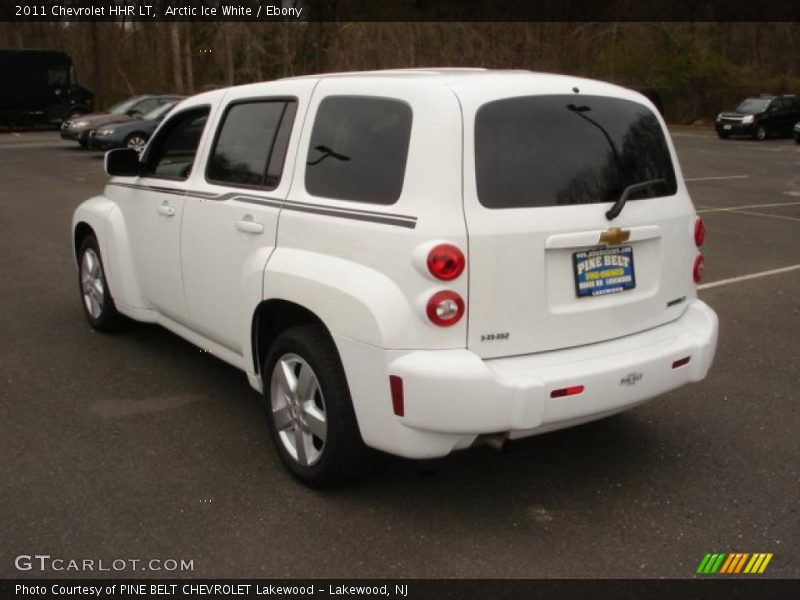 Arctic Ice White / Ebony 2011 Chevrolet HHR LT