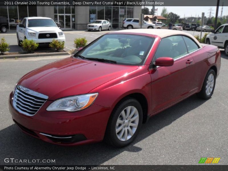Front 3/4 View of 2011 200 Touring Convertible