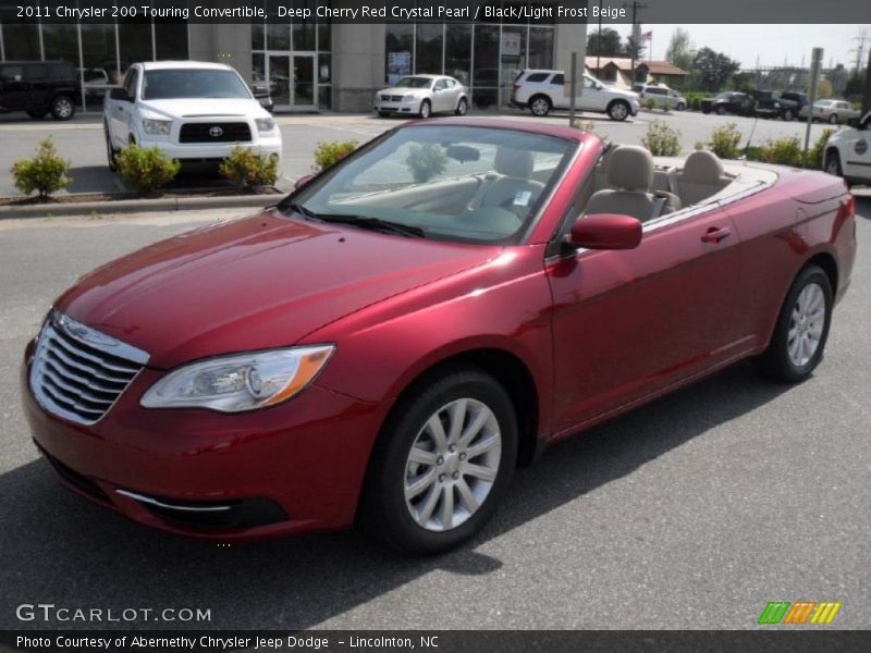 Front 3/4 View of 2011 200 Touring Convertible