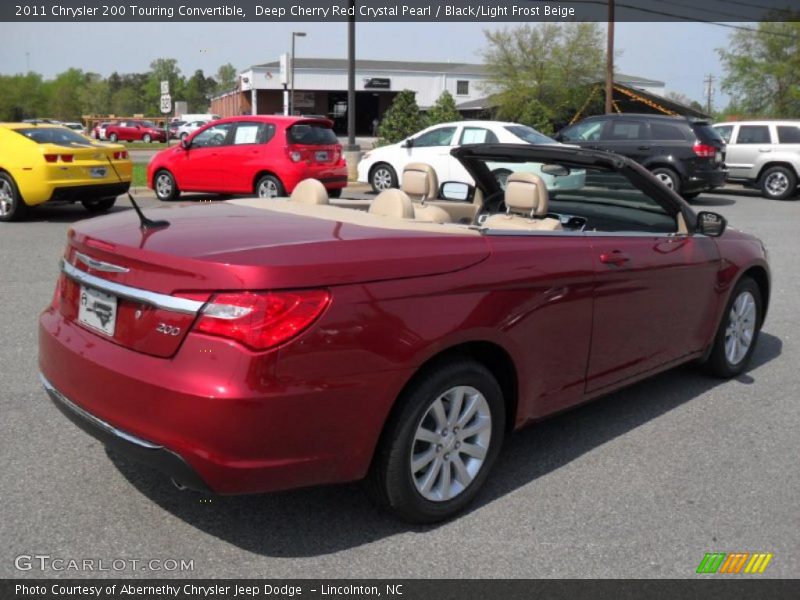  2011 200 Touring Convertible Deep Cherry Red Crystal Pearl