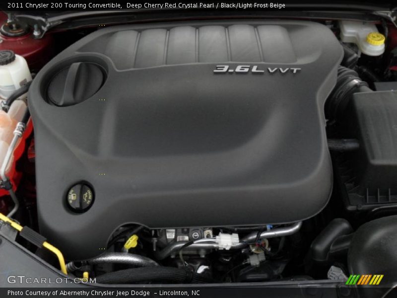  2011 200 Touring Convertible Engine - 3.6 Liter DOHC 24-Valve VVT Pentastar V6