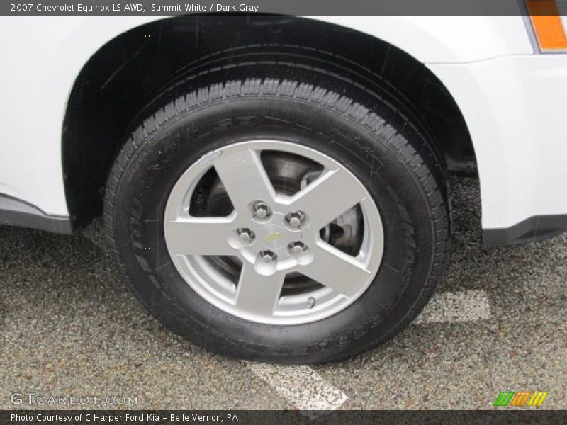 Summit White / Dark Gray 2007 Chevrolet Equinox LS AWD