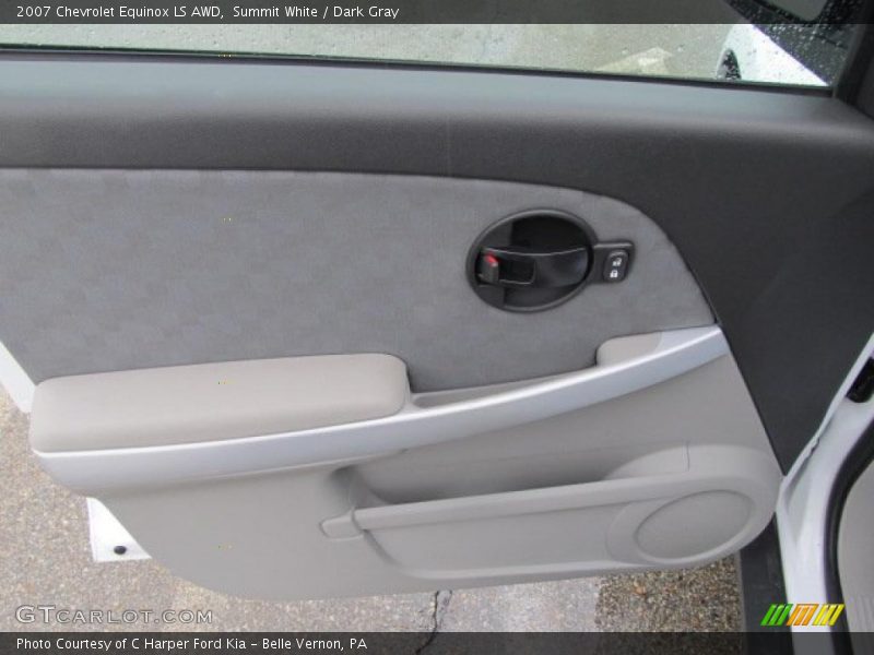 Summit White / Dark Gray 2007 Chevrolet Equinox LS AWD