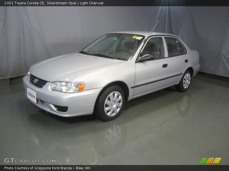 Silverstream Opal / Light Charcoal 2001 Toyota Corolla CE