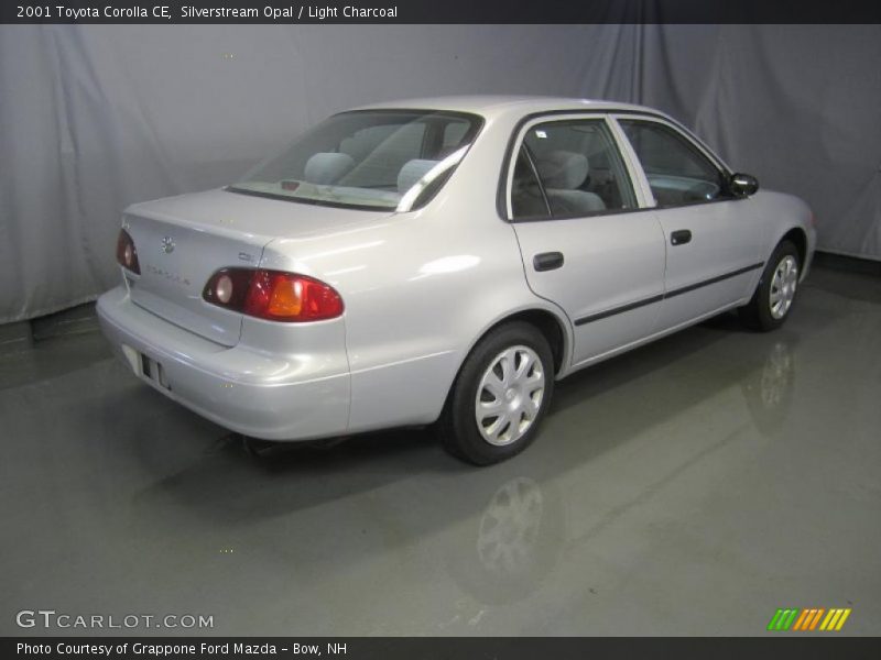 Silverstream Opal / Light Charcoal 2001 Toyota Corolla CE