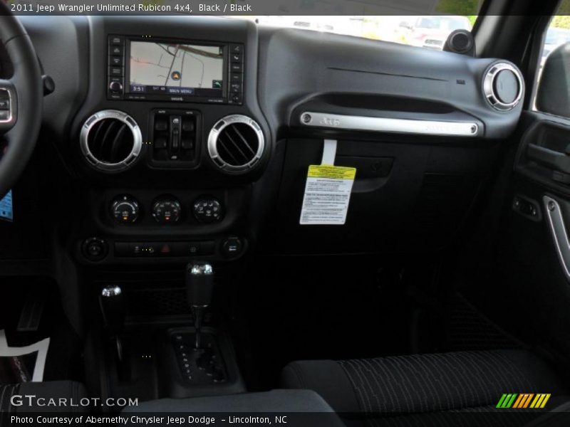 Black / Black 2011 Jeep Wrangler Unlimited Rubicon 4x4
