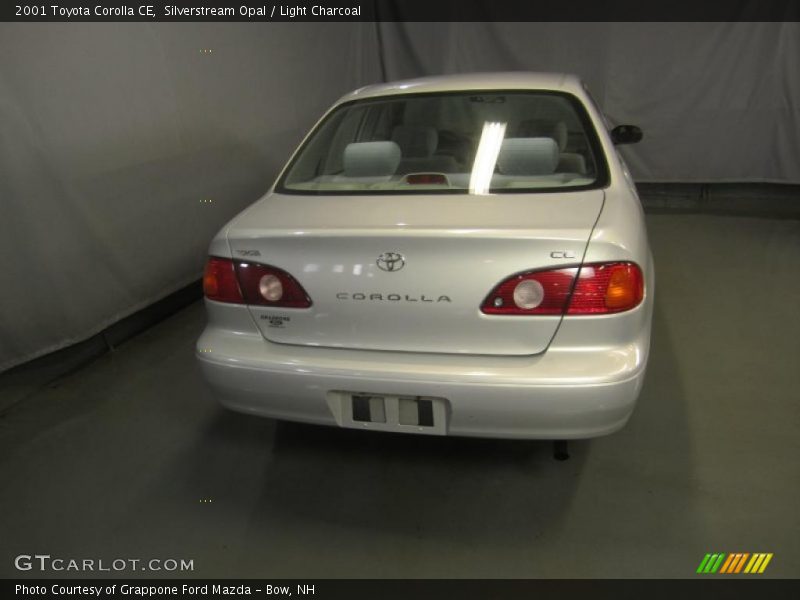 Silverstream Opal / Light Charcoal 2001 Toyota Corolla CE