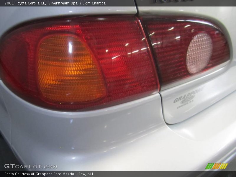 Silverstream Opal / Light Charcoal 2001 Toyota Corolla CE