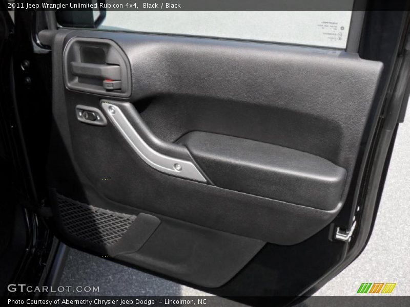 Black / Black 2011 Jeep Wrangler Unlimited Rubicon 4x4