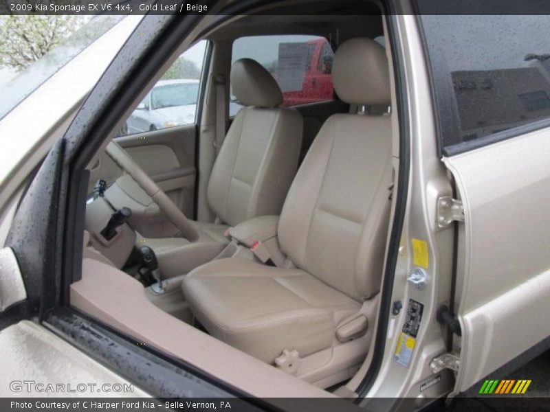 Gold Leaf / Beige 2009 Kia Sportage EX V6 4x4
