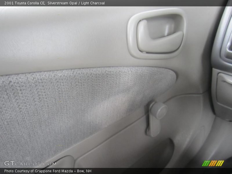 Silverstream Opal / Light Charcoal 2001 Toyota Corolla CE