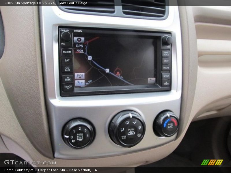 Gold Leaf / Beige 2009 Kia Sportage EX V6 4x4