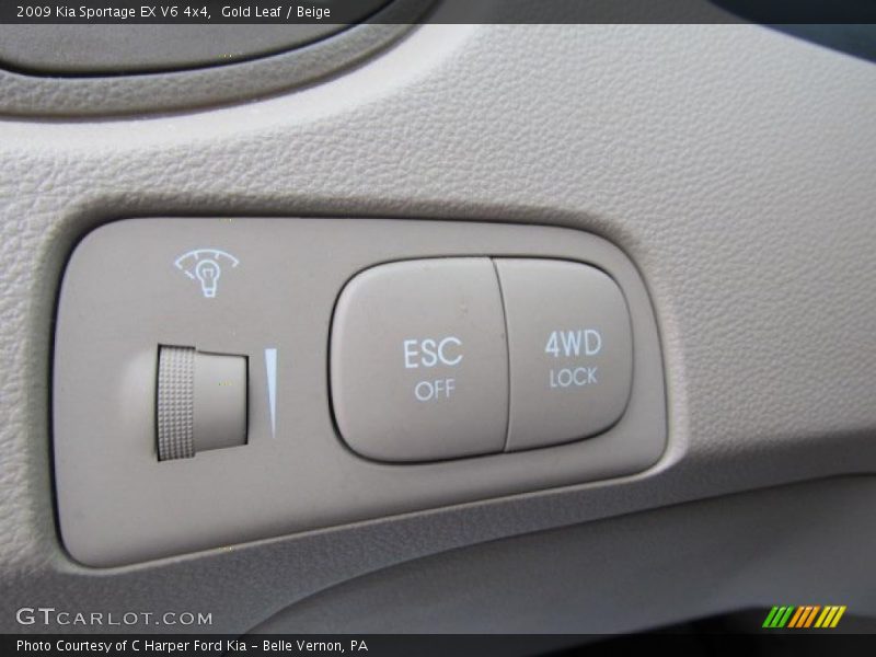 Gold Leaf / Beige 2009 Kia Sportage EX V6 4x4