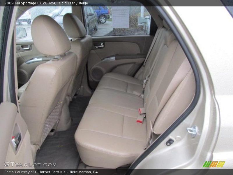 Gold Leaf / Beige 2009 Kia Sportage EX V6 4x4