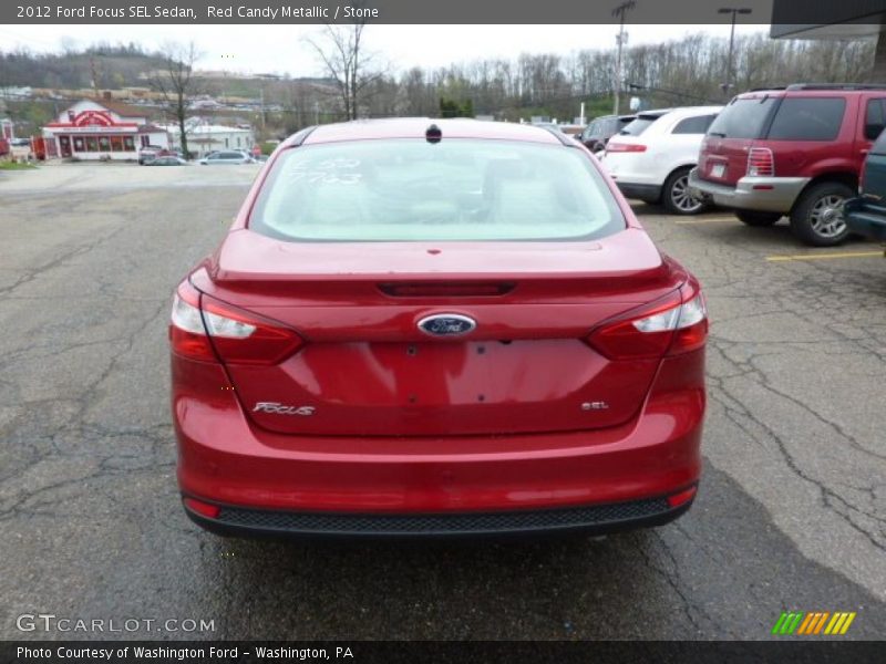  2012 Focus SEL Sedan Red Candy Metallic