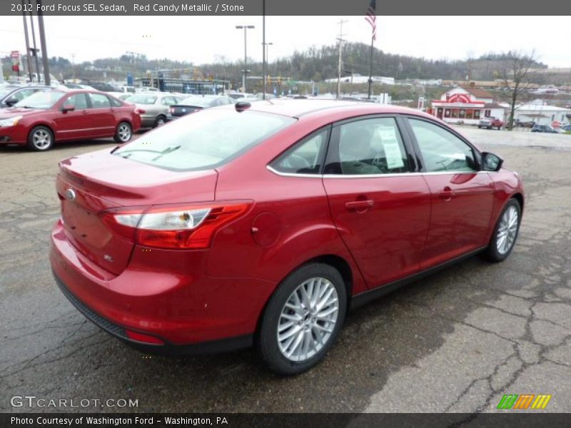  2012 Focus SEL Sedan Red Candy Metallic