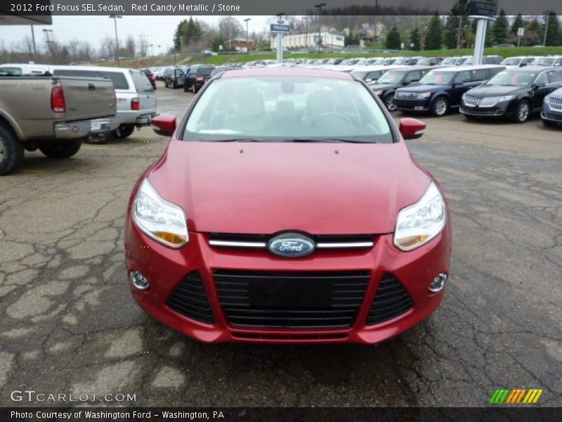  2012 Focus SEL Sedan Red Candy Metallic