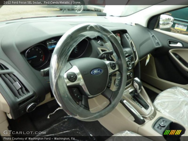 Dashboard of 2012 Focus SEL Sedan