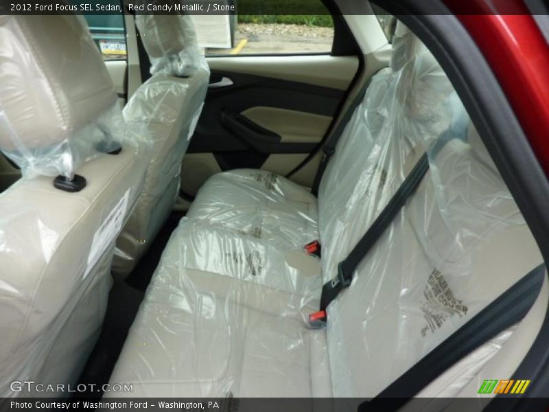  2012 Focus SEL Sedan Stone Interior