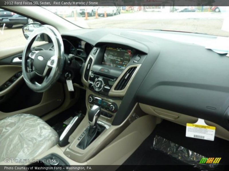 Dashboard of 2012 Focus SEL Sedan