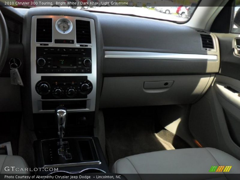Bright White / Dark Khaki/Light Graystone 2010 Chrysler 300 Touring