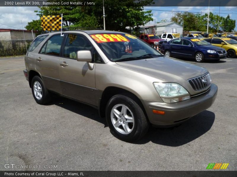 Burnished Gold Metallic / Ivory 2002 Lexus RX 300