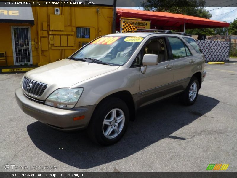 Burnished Gold Metallic / Ivory 2002 Lexus RX 300