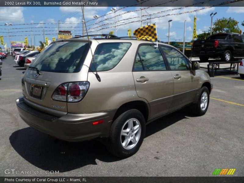 Burnished Gold Metallic / Ivory 2002 Lexus RX 300