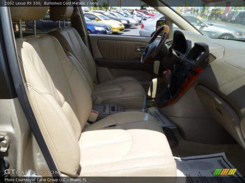 Burnished Gold Metallic / Ivory 2002 Lexus RX 300