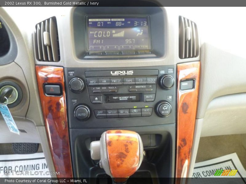 Burnished Gold Metallic / Ivory 2002 Lexus RX 300