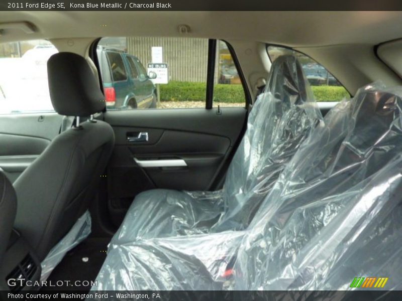 Kona Blue Metallic / Charcoal Black 2011 Ford Edge SE