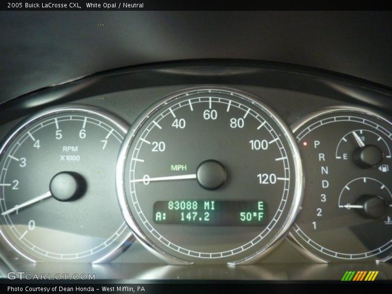 White Opal / Neutral 2005 Buick LaCrosse CXL