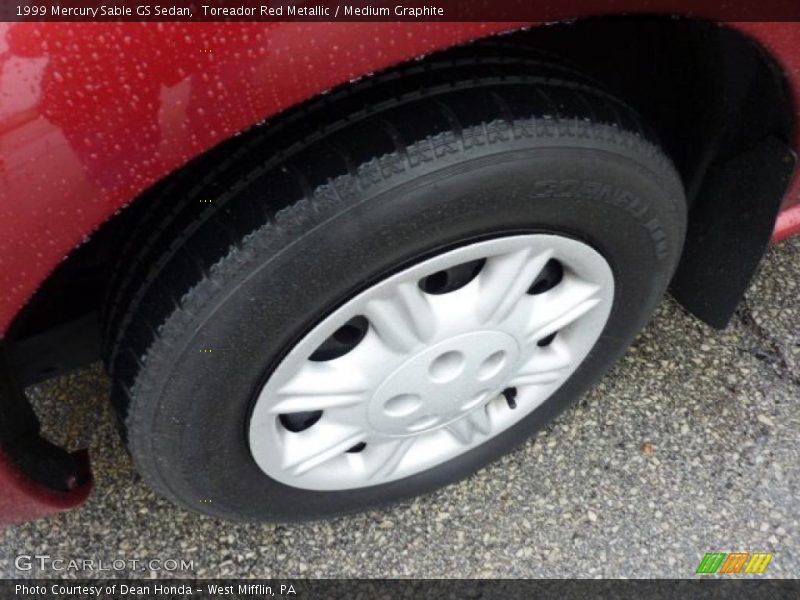 Toreador Red Metallic / Medium Graphite 1999 Mercury Sable GS Sedan