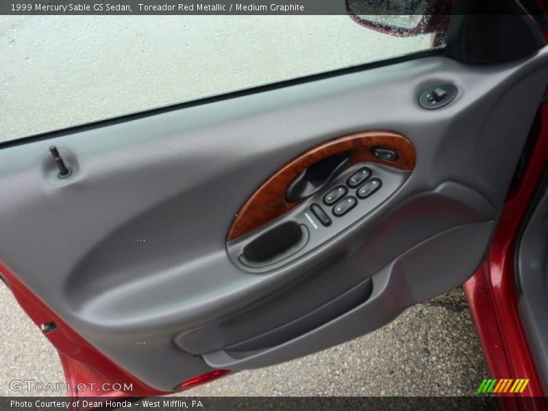 Toreador Red Metallic / Medium Graphite 1999 Mercury Sable GS Sedan