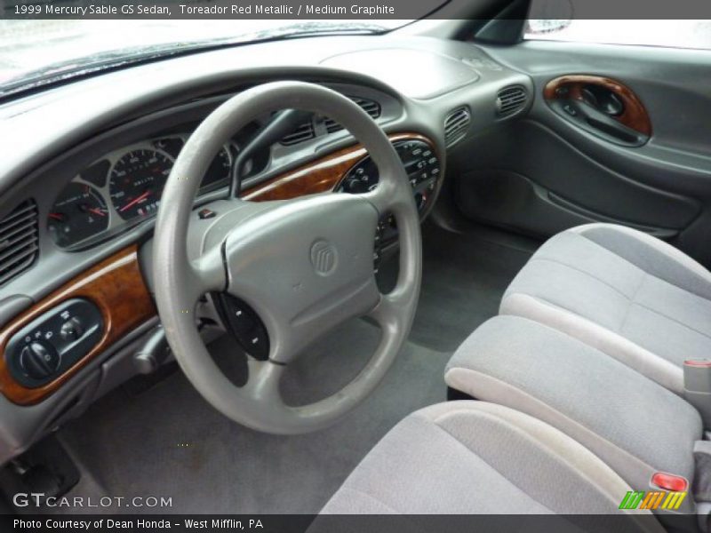  1999 Sable GS Sedan Medium Graphite Interior
