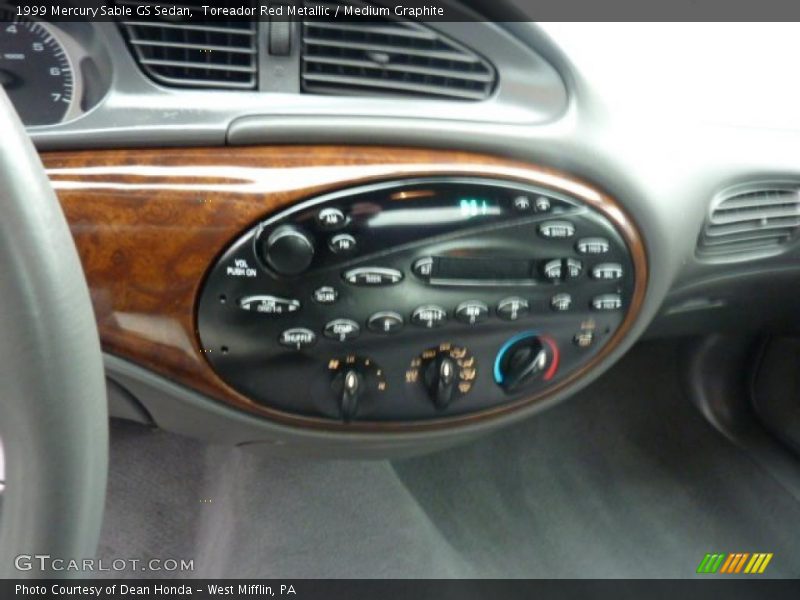 Toreador Red Metallic / Medium Graphite 1999 Mercury Sable GS Sedan