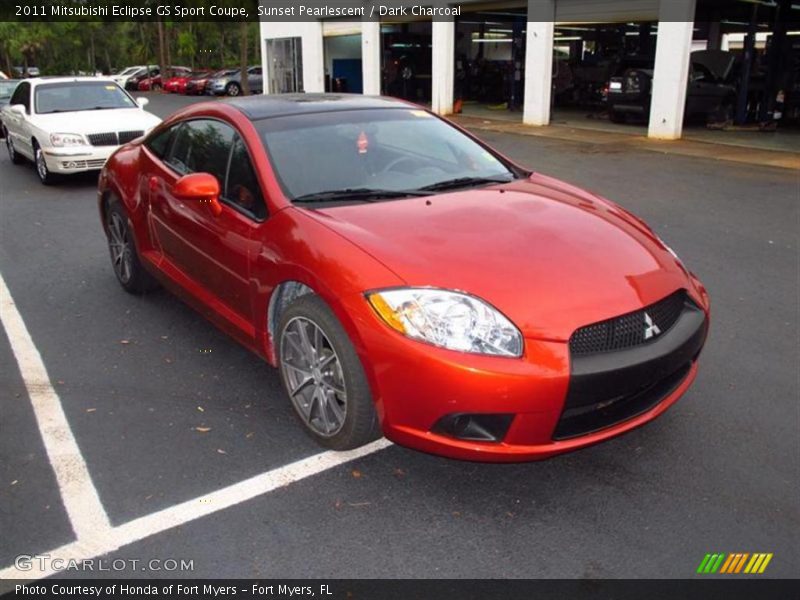 Sunset Pearlescent / Dark Charcoal 2011 Mitsubishi Eclipse GS Sport Coupe