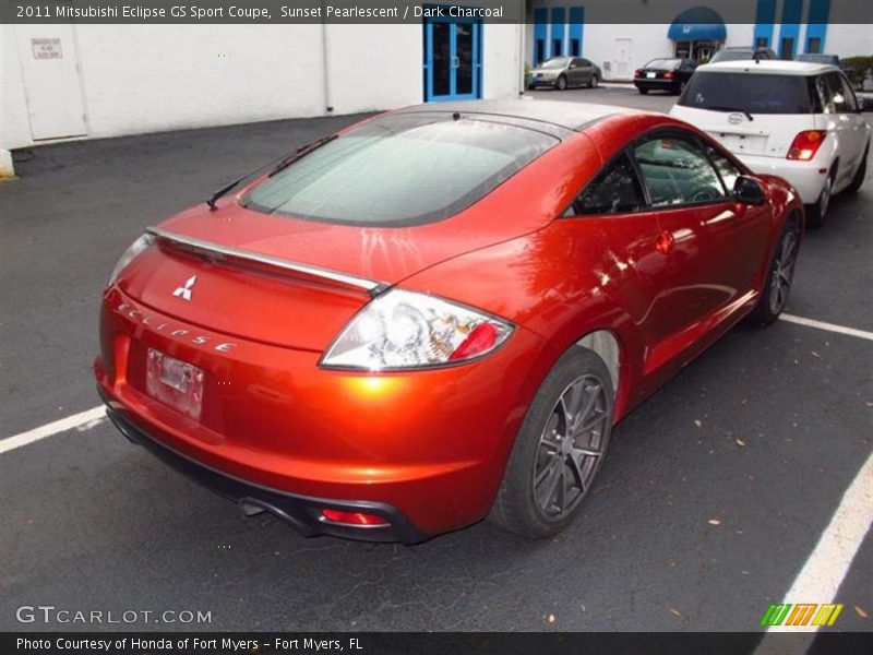Sunset Pearlescent / Dark Charcoal 2011 Mitsubishi Eclipse GS Sport Coupe