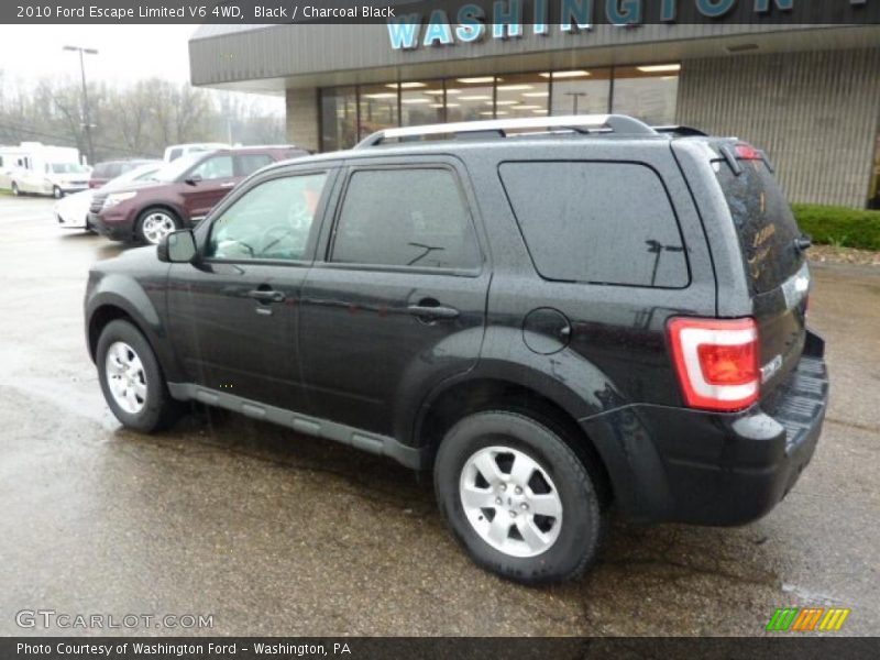 Black / Charcoal Black 2010 Ford Escape Limited V6 4WD