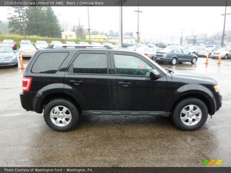 Black / Charcoal Black 2010 Ford Escape Limited V6 4WD