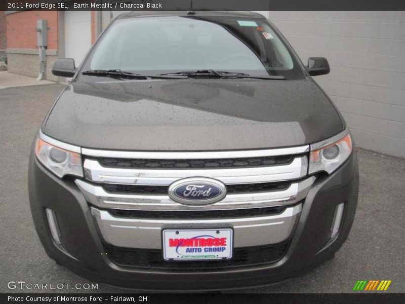 Earth Metallic / Charcoal Black 2011 Ford Edge SEL