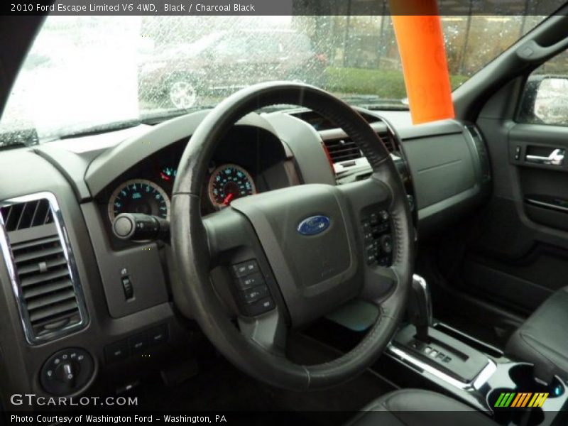 Black / Charcoal Black 2010 Ford Escape Limited V6 4WD
