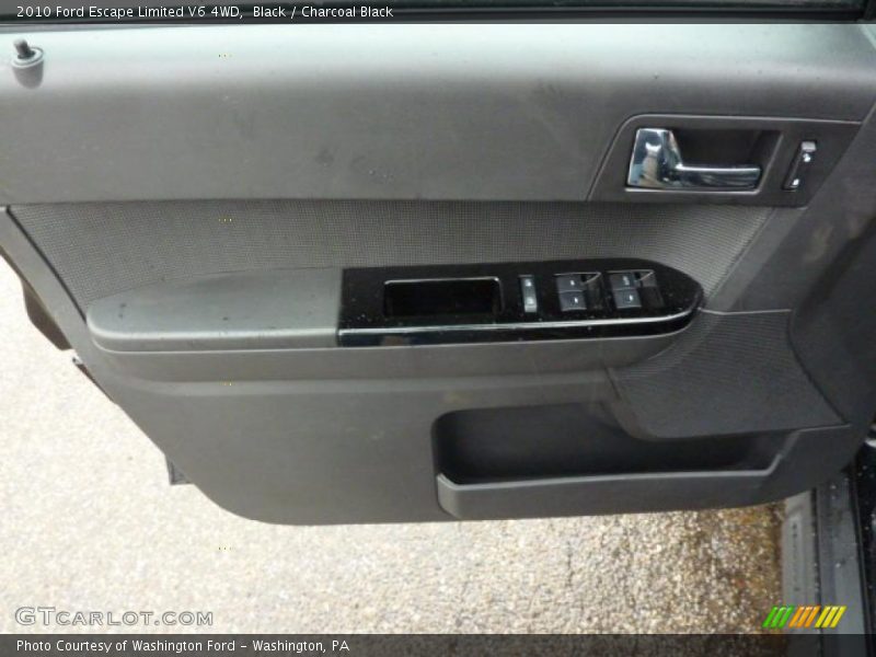 Black / Charcoal Black 2010 Ford Escape Limited V6 4WD