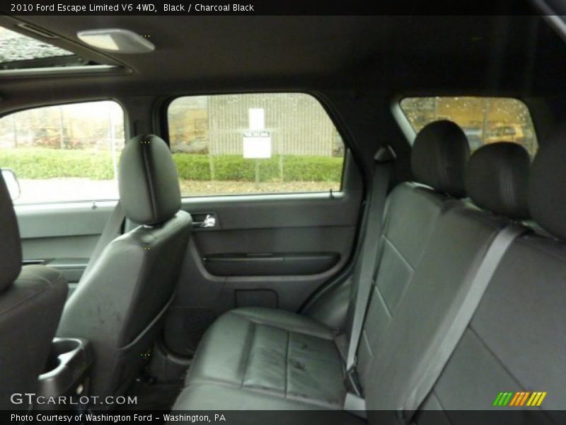 Black / Charcoal Black 2010 Ford Escape Limited V6 4WD