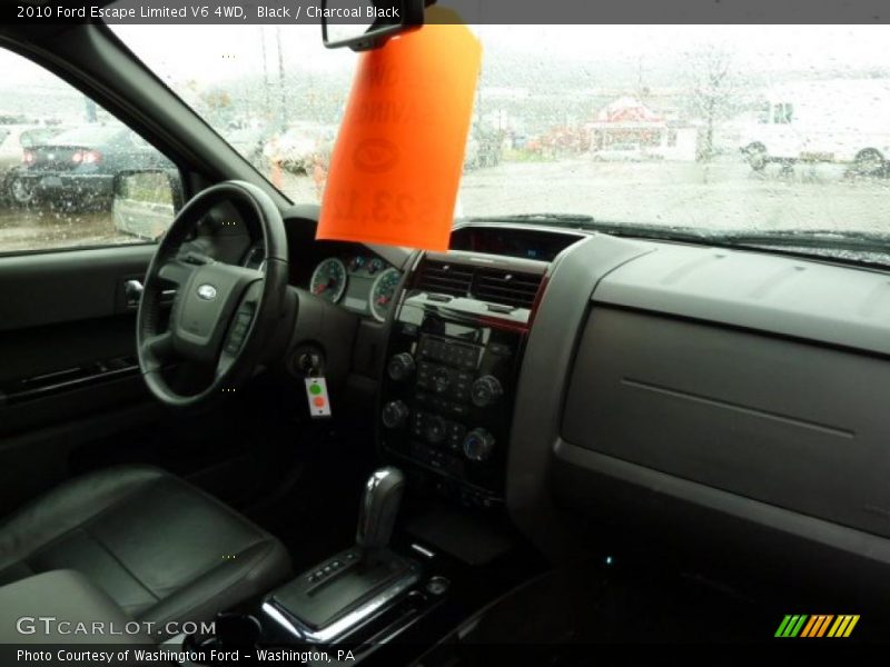 Black / Charcoal Black 2010 Ford Escape Limited V6 4WD