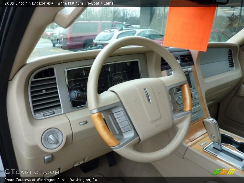  2009 Navigator 4x4 Camel Interior