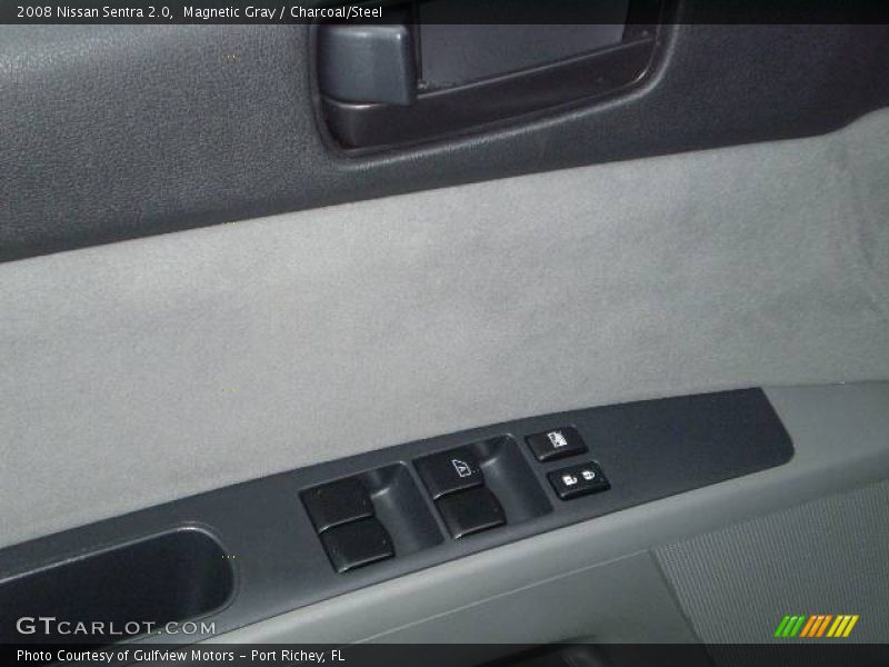 Magnetic Gray / Charcoal/Steel 2008 Nissan Sentra 2.0