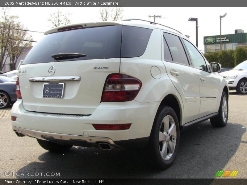Arctic White / Cashmere 2009 Mercedes-Benz ML 350 4Matic