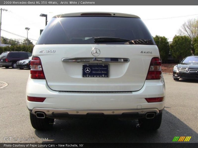 Arctic White / Cashmere 2009 Mercedes-Benz ML 350 4Matic